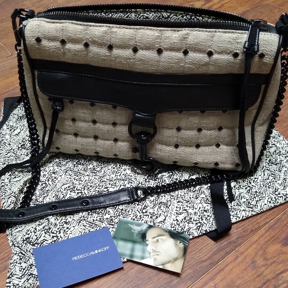 Rebecca Minkoff Cream with Genuine Leather clutch - Picture 4 of 6